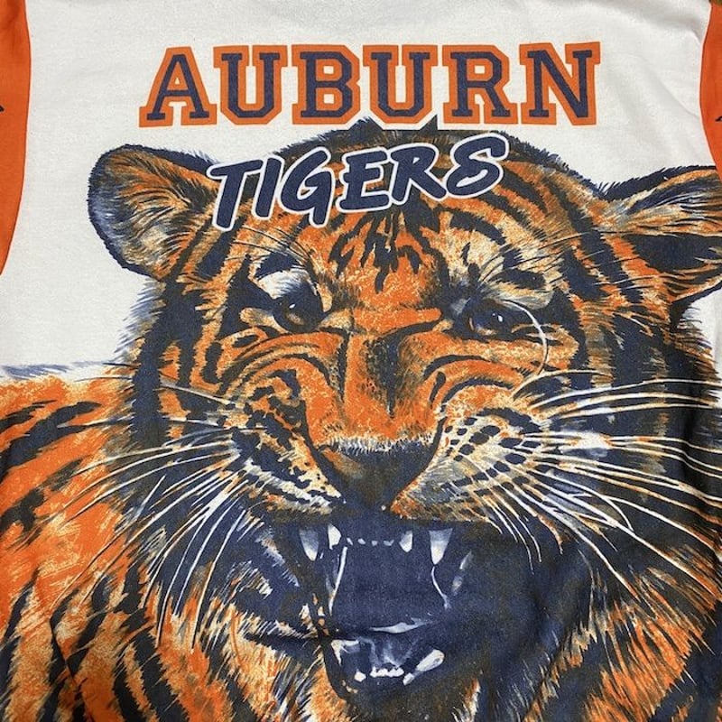 USED】80'S CHALK LINE AUBURN TIGERS SWEAT SHIRT...