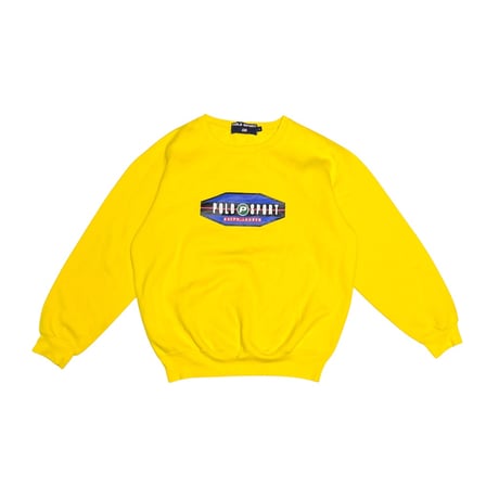 【USED】90's POLO SPORT Ralph Lauren Logo Sweatshirt Yellow