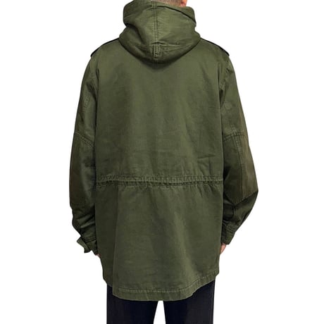 【USED】00's miu miu Dutch Army M-65 Field Jacket with Detachable Liner
