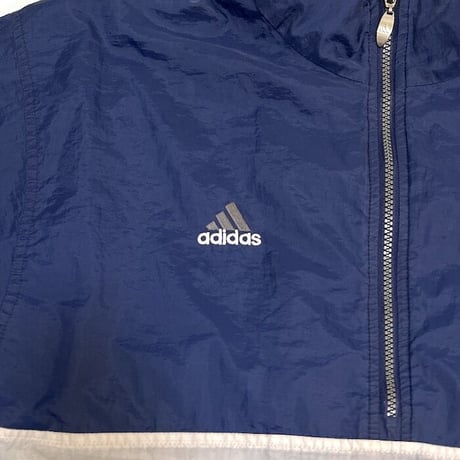 【USED】90'S-00'S ADIDAS NYLON PULLOVER