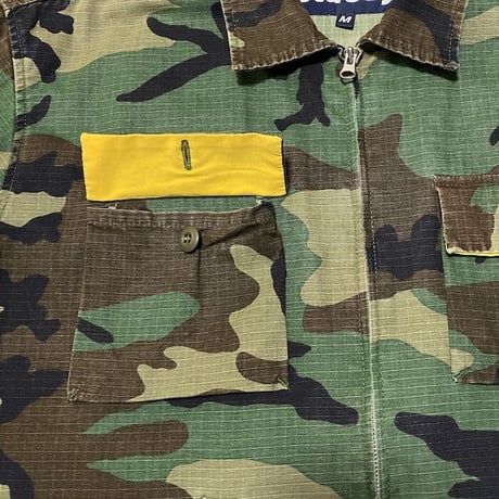 【USED】90'S-00'S STUSSY CAMO JACKET