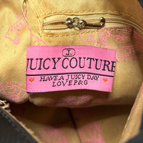 【USED】90's-00's Juicy Couture MINI SHOULDER BAG