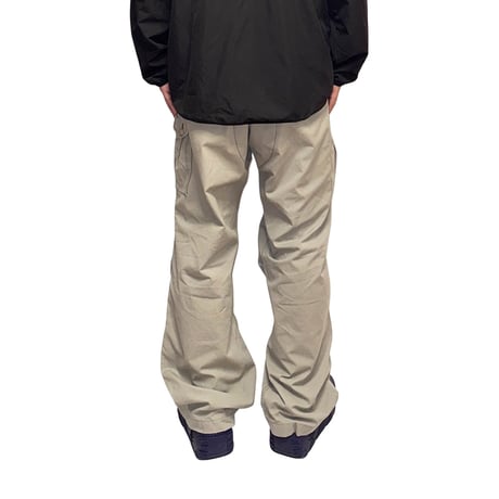 【USED】00's REPLAY European Tactical Cargo Pants Gray Beige