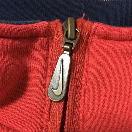 【USED】90'S NIKE HI-NECK ZIP SWEATSHIRT