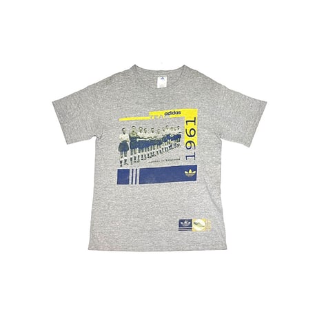 【USED】90's adidas in England 1961 TEAM T-SHIRT