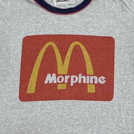 【USED】80'S-90'S MORPHINE RINGER T-SHIRT