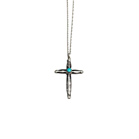 【USED】Vintage ZUNI CROSS NECKLACE