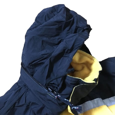 【USED】90'S FILA SKI JACKET YELLOW