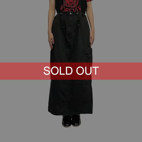 【USED】00's Wrangler REMAKE LONG SKIRT