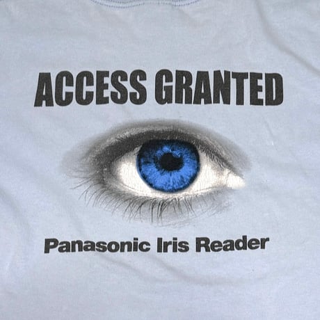 【USED】90's-00's Panasonic Iris Reader T-SHIRT