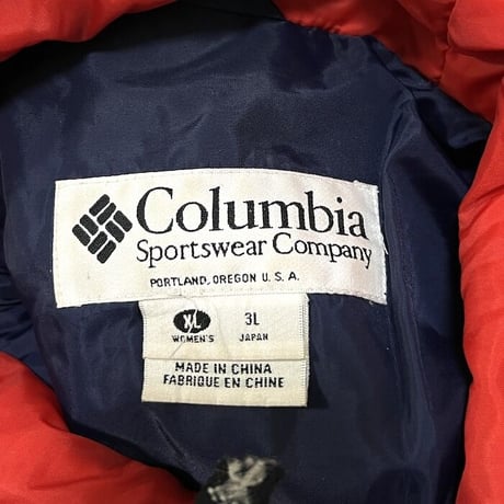 【USED】90'S COLUMBIA SPORT PADDED ANOLAK JACKET