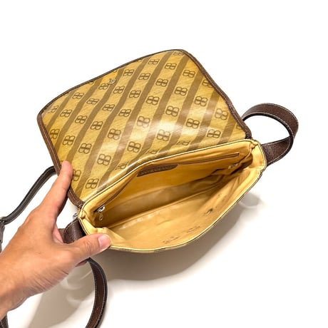 【USED】70's-80's BALENCIAGA Monogram PVC Shoulder Bag