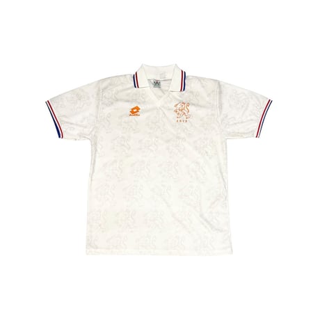 【USED】LOTTO 1994 NETHERLANDS AWAY SOCCER JERSEY
