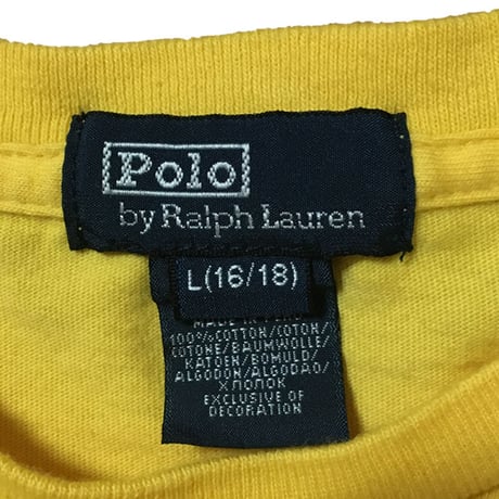 【USED】TWO-PIECE RALPH LAUREN L/S T-SHIRTS