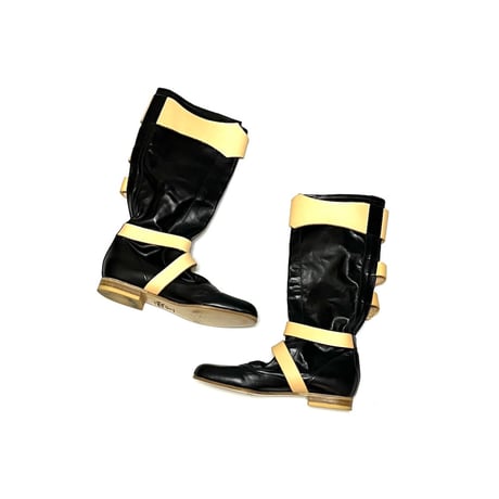 【USED】00's Vivienne Westwood PIRATES BOOTS BLACK