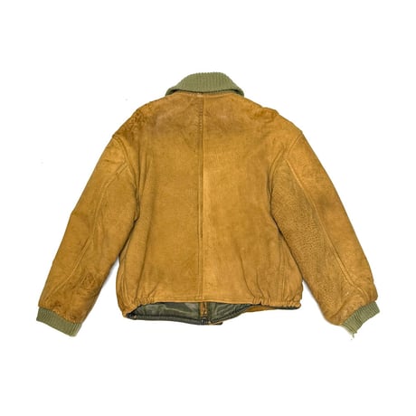 【USED】C.P.COMPANY IDEAS FROM MASSIMO OSTI 1985AW LEATHER BOMBER JACKET