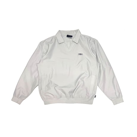 【USED】00's UMBRO DRILL TOP LIGHT GRAY