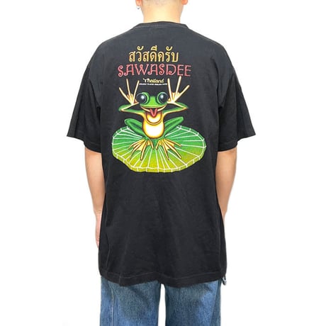 【USED】90'S-00'S THAI FROG T-SHIRT