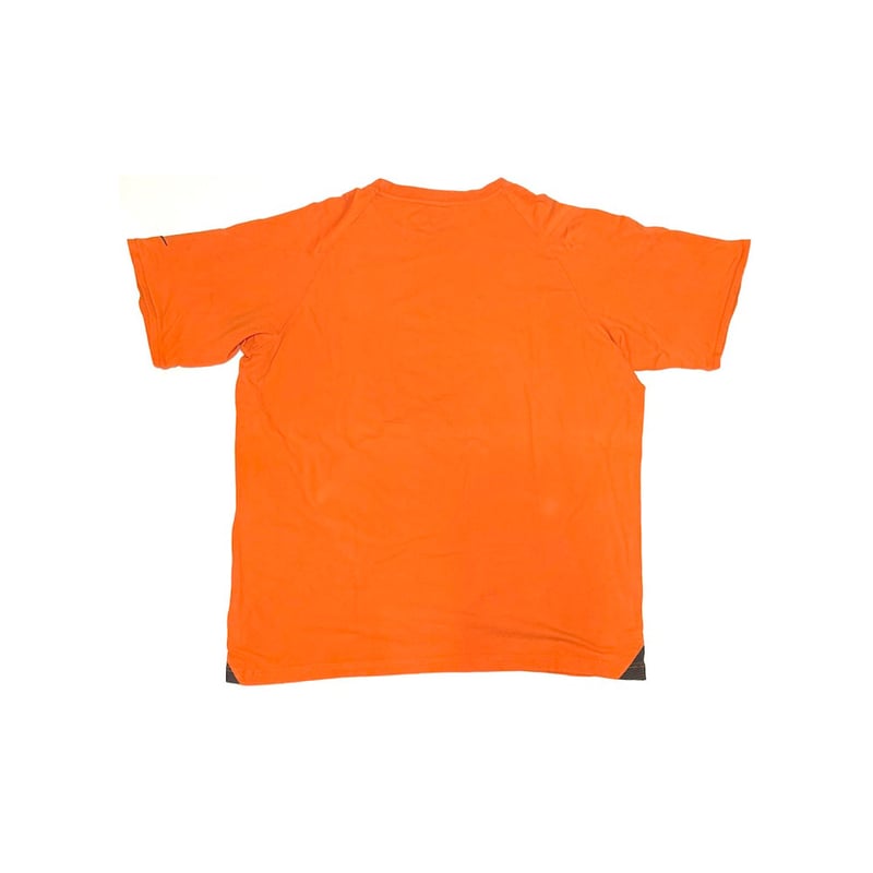 USED】00's EURO NIKE SHOX TECHNICAL T-SHIRT ORA