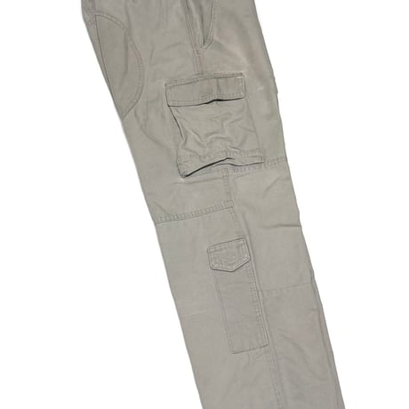 【USED】90's-00's STUSSY DUCK CARGO PANTS LIGHT GRAY
