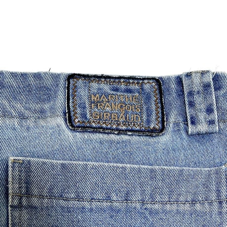 【USED】90'S MARITHE FRANCOIS GIRBAUD DENIM SHORTS