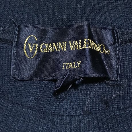 【USED】90'S  GIANNI VALENTINO EMBROIDERED SWEATSHIRT