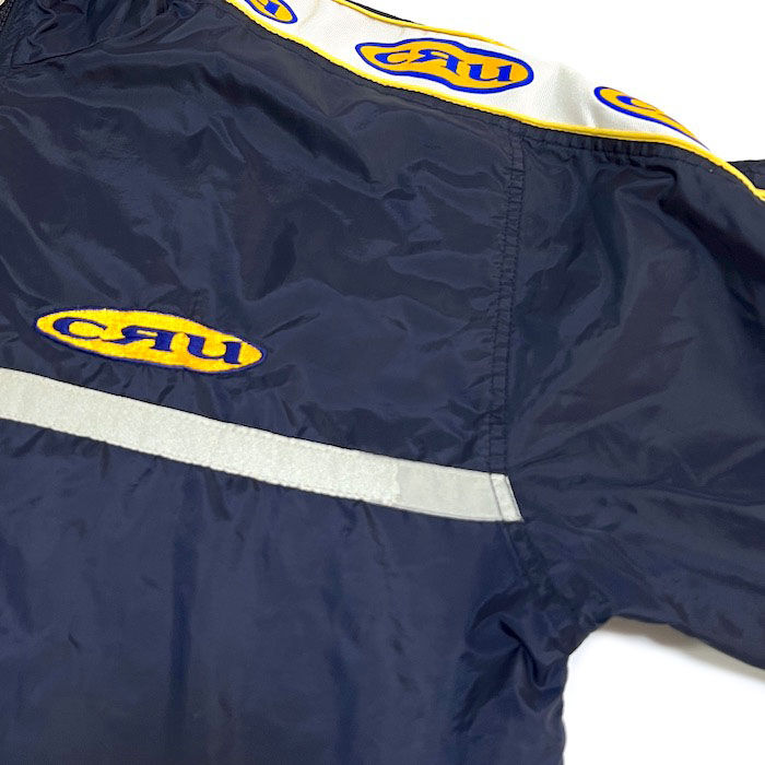 USED】90'S-00'S CRU NYLON TRACK JACKET | KONBINI USED】90'S-00'S CRU NYLON TRACK JACKET | KONBINI