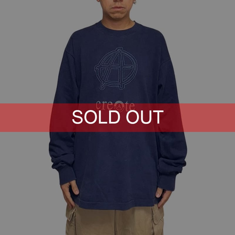 anarchic adjustment 90s 当時物　ロンT USED】90'S ANARCHIC ADJUSTMENT L/S T-SHIRT 