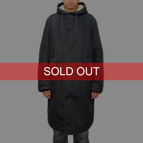 【USED】HELMUT LANG 1998 AW MODS COAT BLACK