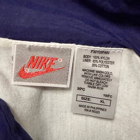 【USED】90's BOOTLEG? NIKE ARMY DETAIL NYLON JACKET