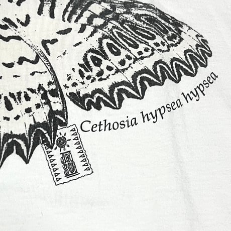 【USED】90's Cethosia hypsea hypsea RESIZED T-SHIRT