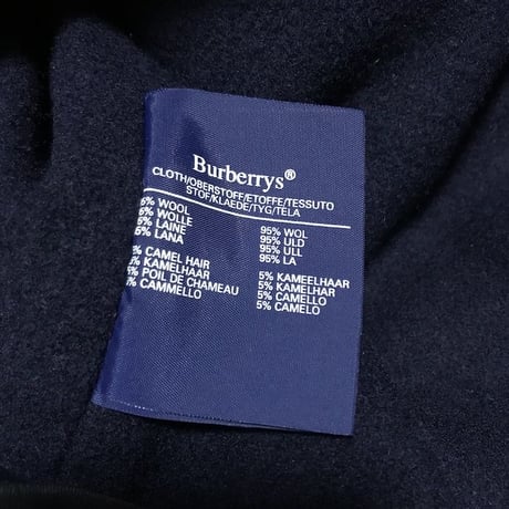 【USED】80'S-90'S BURBERRYS SHORT COAT MADE IN ENGLAND