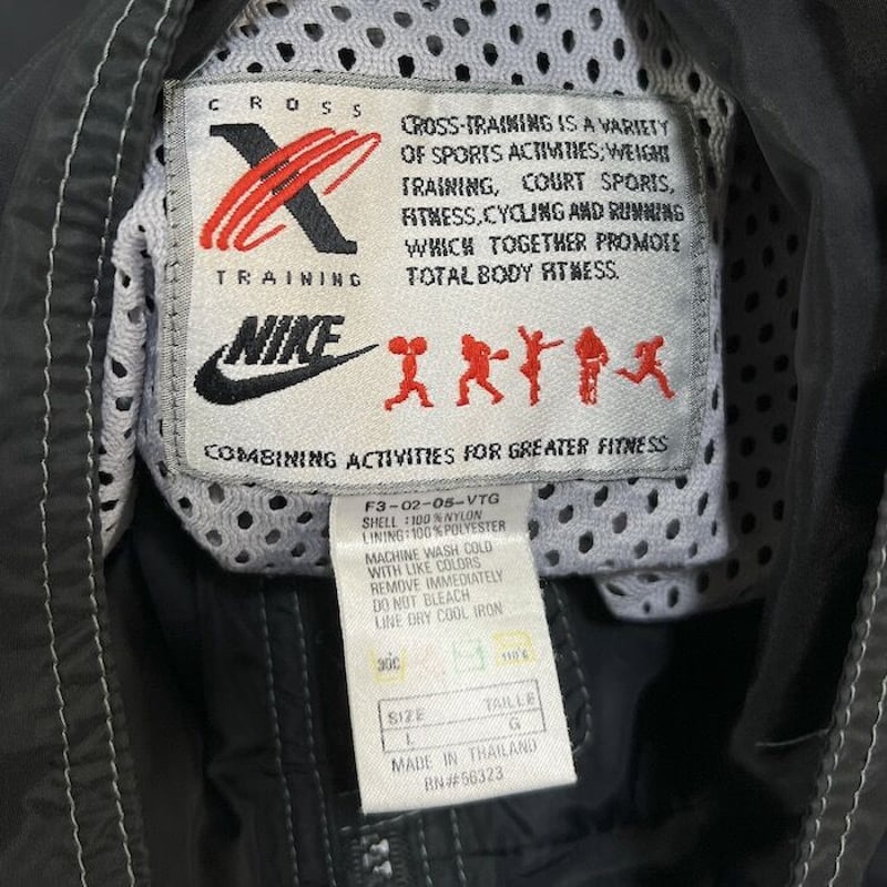 USED】90'S NIKE CROSS TRAINING NYLON JACKET | K USED】90'S NIKE CROSS TRAINING NYLON JACKET | K
