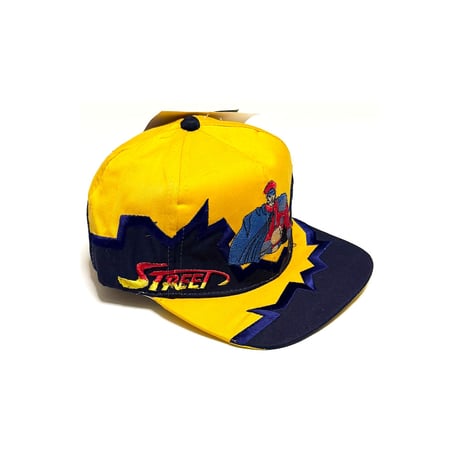 【DEAD STOCK】1996 VEGA × Street Fighter II “M. Bison”① Snapback Cap Made for Italy