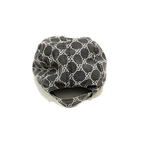 【USED】90'S STUSSY SS MONOGRAM CAP
