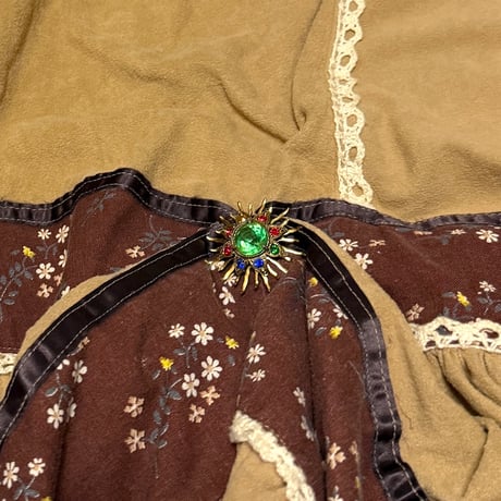 【USED】60's-70's Glensport HOBO GYPSY LONG SKIRT