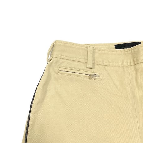 【USED】00'S D&G DOLCE & GABBANA COTTON BIKER PANTS