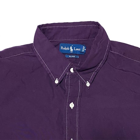 【USED】90'S RALPH LAUREN BLAKE B.D.SHIRT