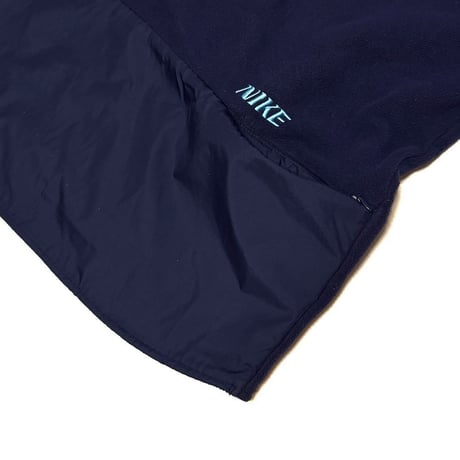 【USED】00's NIKE SWITCHING FLEECE JACKET with HIDDEN POCKET