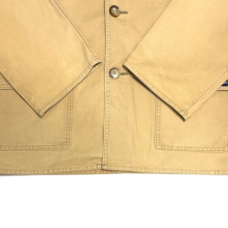 【USED】90's Le Glazik Cotton Drill French Work Jacket