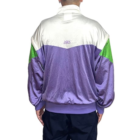【USED】80's ASICS DETACHABLE TRACK JACKET MADE IN ITALY