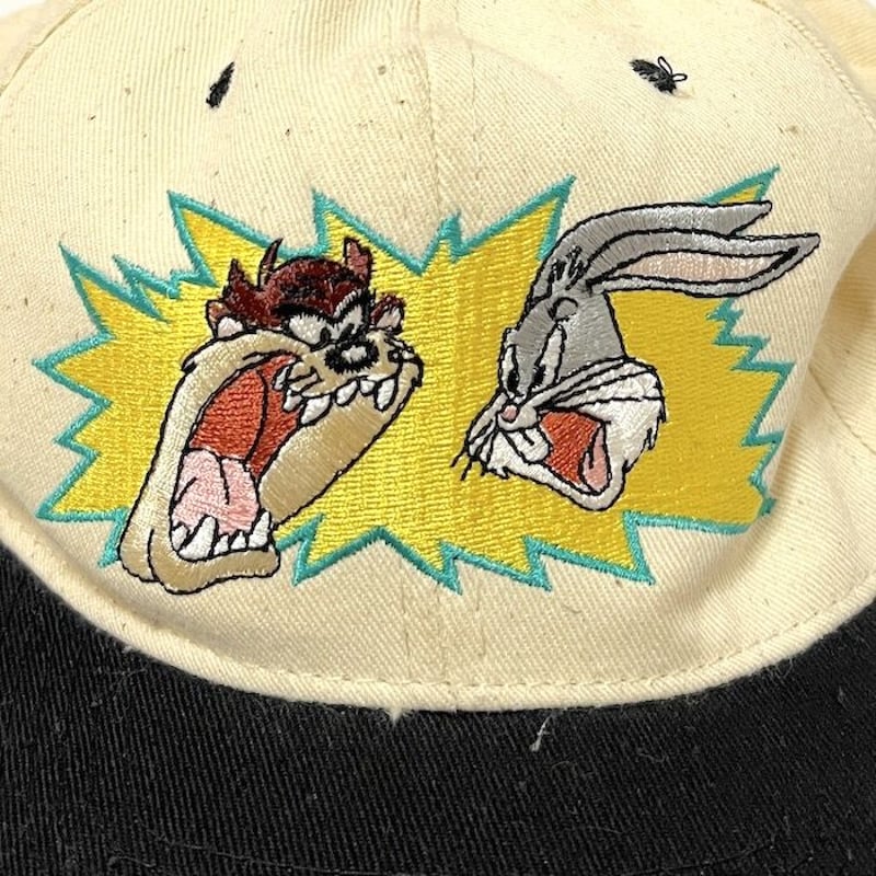 USED】90'S LOONEY TUNES BUGS BUNNY & TAZ CAP | USED】90'S LOONEY TUNES BUGS BUNNY & TAZ CAP |