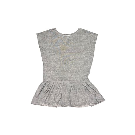 【USED】80's 秋 SWEAT PEPLUM TUNIC