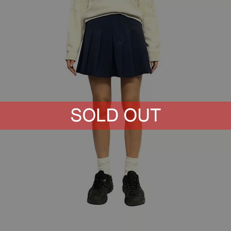 【USED】00's cheer PLEATS MINI SKIRT