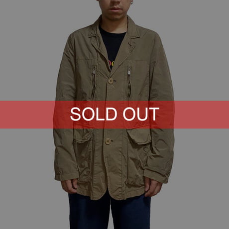 【USED】00'S C.P.COMPANY HYBRID JACKET