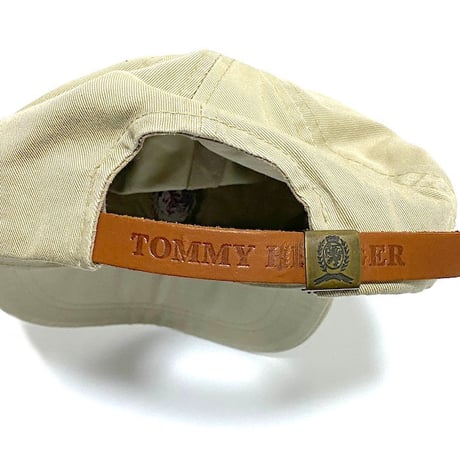 【DEAD STOCK】90'S TOMMY HILFIGER EMBLEM LOGO CAP