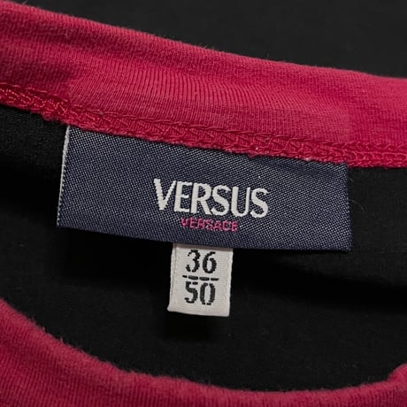 【USED】00's VERSUS VERSACE LION T-SHIRT