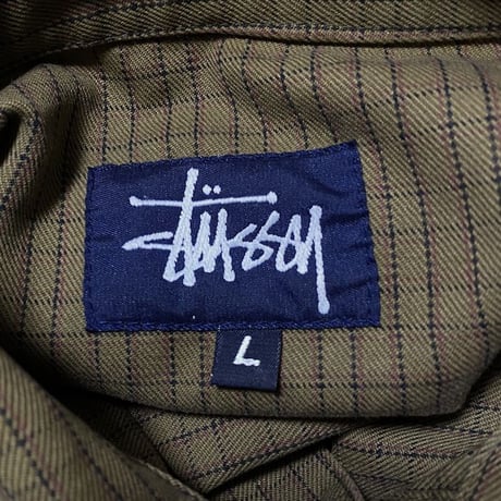 【USED】90'S  OLD STUSSY COTTON JACKET