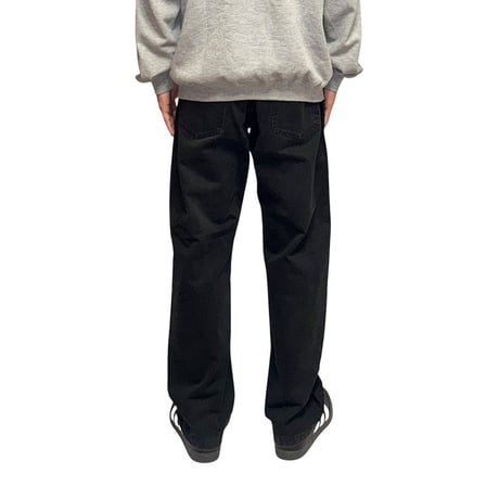【USED】90's-00's Yves Saint Laurent Pour Homme Y Stitch Pocket Black Pants