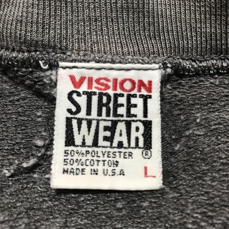 【USED】90'S VISION USA OLD SWEATSHIRT